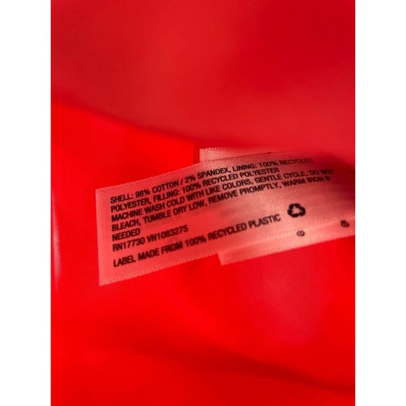 Universal Thread Women's Bomber Jacket Small Pink Zip Puffer Quilted Pockets New - Picture 10 of 11